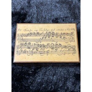 REUGE Swiss Musical Movement Plays Gavotte J. S Bach Vintage